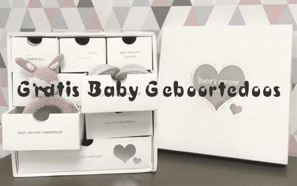 Gratis Baby geboortedoos aanvragen & Inhoud